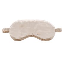 Masque de nuit polyester aspect satin 2cm taupe - TENDANCE