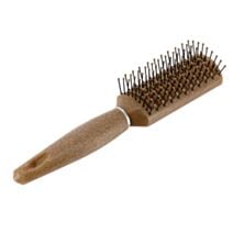 Brosse à cheveux plate rectangulaire PP/fibre de coco 3,5cm - TENDANCE