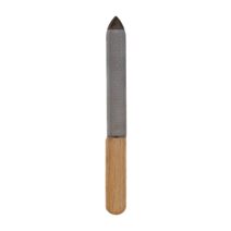 Lime à ongles Bois Acier inoxydable Naturel 0,5cm - TENDANCE