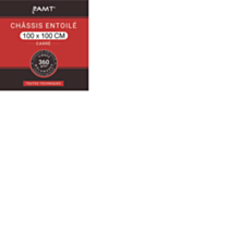 Châssis entoilé 100 x 100 cm 360gr/m² fibres mélangées - AMT