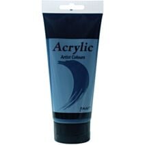 Peinture acrylique tube 200 mL indigo - FEVICRYL