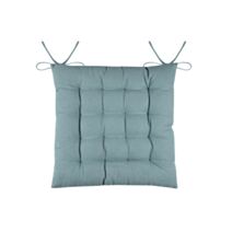 Assise matelassée Duo 38 x 38 cm jade - STOF