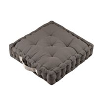 Coussin de sol Duo 45 x 45 x 10 cm taupe - STOF