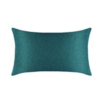 Coussin polyester Copenhague 30 x 50 cm cotelé bleu canard - LOVELY CASA