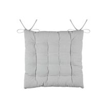 Assise matelassée Duo 38 x 38 cm gris clair - STOF