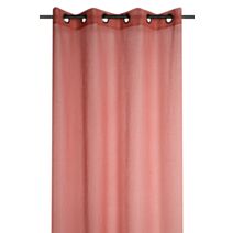 Voilage imprimé Stacy 135 x 260 cm marsala/or - STOF