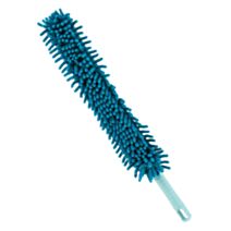 Plumeau microfibre avec housse amovible bleu canard/aqua - TENDANCE