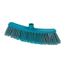 Tête de balai incurvée 30cm bleu canard - TENDANCE