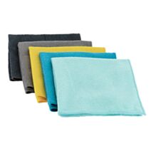 Lot de 5 lavettes 38x38cm multicolores - TENDANCE