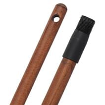 Manche eucalyptus 120cm teint bois vieilli - TENDANCE