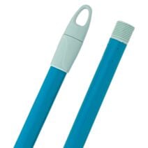 Manche métal fixe 120cm avec embout suspension tournant laqué- TENDANCE