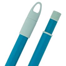 Manche métal télescopique 300cm bleu canard laqué Ø2,9 - TENDANCE