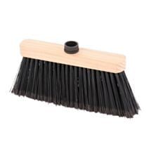 Tête de balai intérieur 29cm naturel/noir - TENDANCE