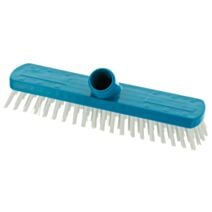 Tête de balai frottoir fibres 25cm blanc/bleu - TENDANCE
