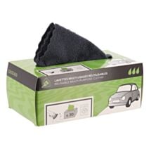 Boîte 30 lavettes microfibre réutilisables pour véhicule - TENDANCE