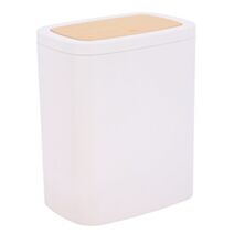 Tapis de salle de bains contour WC caoutchouc 45x50cm beige - TENDANCE