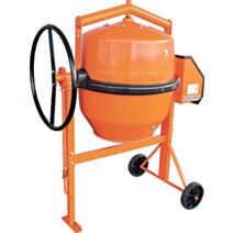 Bétonnière électrique 170L B180 orange - ALTRAD