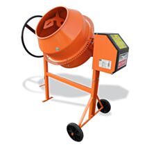 Bétonnière électrique 110L B130 orange - ALTRAD