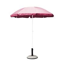 Parasol aluminium/fibre Beach 250cm inclinable multicolore - PROLOISIRS