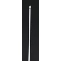 Lot de 2 tringles extensible ronde 60 x 80 cm - blanc