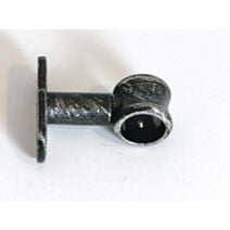 Lot de 2 supports simple ⌀ 20 50 mm - noir/argent