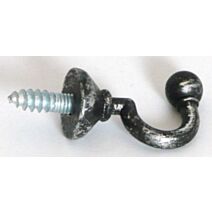 Lot de 2 gonds crosse  - noir/argent