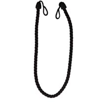 Embrasse cable Rayonne PM noir - LUANCE