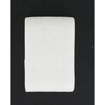 Ruban fronceur 7 cm x 5 m - blanc