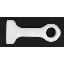 Lot de 2 supports courts ⌀ 20 - blanc