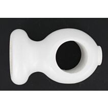 Lot de 2 supports plafond ⌀ 20 - blanc