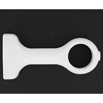 Lot de 2 supports courts ⌀ 35 - blanc