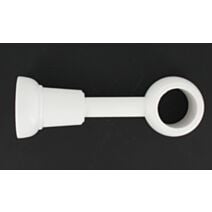 Support long reglable ⌀ 35 - blanc