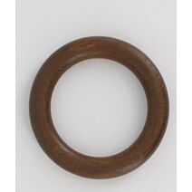 Lot de 10 anneaux ⌀ 35 - teinte chêne