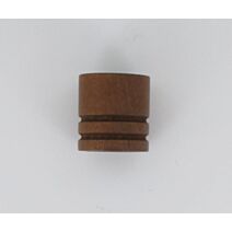 Lot de 2 embouts Bouchons ⌀ 28 - teinte chêne