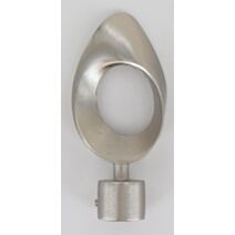 Lot de 2 embouts Industry ⌀ 20 - argent