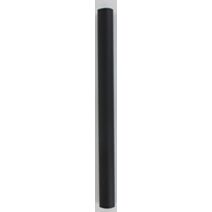 Tube fer forgé extensible d17/20 1.85-3,50 m - noir mat