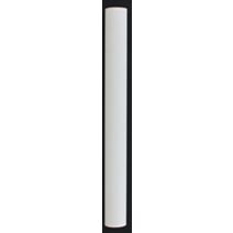 Tube fer forgé extensible d17/20 1.85-3,50 m - blanc mat