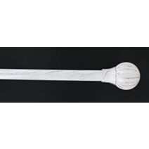 Kit extensible 210-380 cm ⌀ 19 embout Touch of Zen - blanc/or