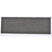 Tapis uni 25 x 75 cm cm coco - gris