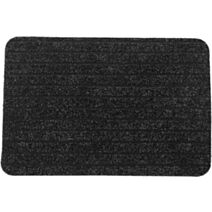 Tapis Chloé 40 x 60 cm cm polypro/latex - gris/noir