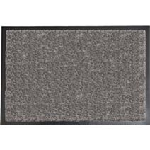 Tapis Baptiste polyamide/PVC taupe - 120 x 80 - LUANCE