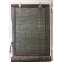 Store enrouleur en bambou 150x180cm gris