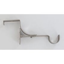 Support tringle pour caisson volet roulant ⌀ 28 - argent mat