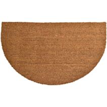 Tapis uni 45 x 75 cm cm demi lune coco - naturel
