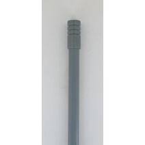 Tringle extensible bistrot 170 x 300 cm gris foncé - LUANCE