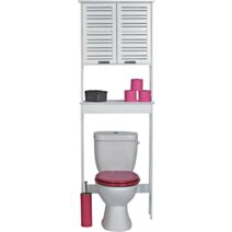 Meuble dessus de WC MDF blanc Miami - TENDANCE