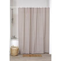 Rideau de douche Peva beige 180 x 200 cm