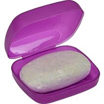 Porte-savon de voyage violine - TENDANCE