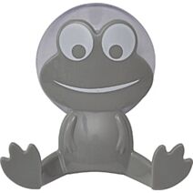 Crochet grenouille sur ventouse - gris