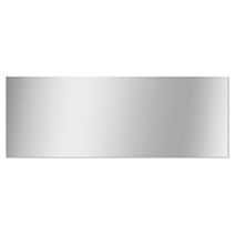 Miroir bord polis 110x40cm